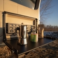 Drop down tailgate table for toyota land cruiser 120/150, lexus gx460/gx470 -view of the unfolded table