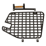 Toyota Prado 120 storage MOLLE panel - View of the Panel with the Mount