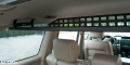 Overhead expedition shelf Toyota Land Cruiser 120 - Installed Overhead Shelf Bent Edge Detail