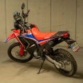 Metal Motorcycle Luggage Rack for Honda – View of the Rack Installed on the Motorcycle