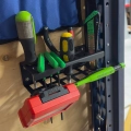 Hanger for pilers and screwdrivers - tool organizer