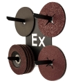 Holder for shields and lamellas 125 mm from  expedition-gear