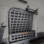 Side MOLLE Storage Grid for a 4x4 Off-Road Vehicle Cargo Area