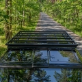 Modular roof platform for the Ineos Grenadier, ready to carry equipment and accessories