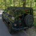 Robust aluminum roof platform for off-road and expedition use