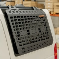 Zewnętrzny panel MOLLE Discovery 3/4 w czarnym malowaniu proszkowym