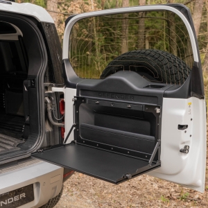 Drop down tailgate table Land Rover Defender