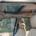 Metalowa konsola dachowa Land Rover Discovery III IV – uchwyt na elektronikę i akcesoria wyprawowe
