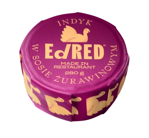 Indyk w sosie żurawinowym 280 g