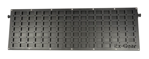 Drop down tailgate table for Suzuki Grand Vitara II from Expedition-Gear - panel MOLLE view