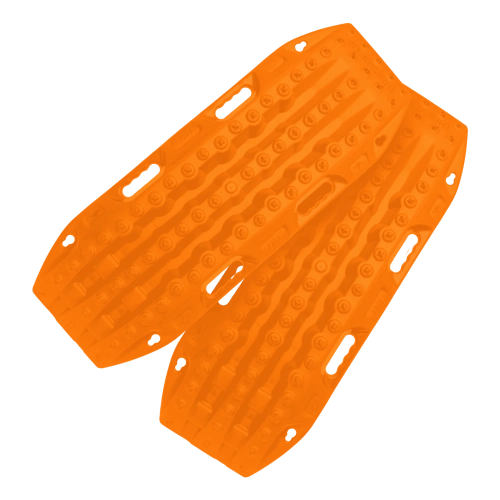 Trapy MaxTrax Lite w kolorze pomarańczowym - zestaw dwóch platform trakcyjnych do samochodów off-road